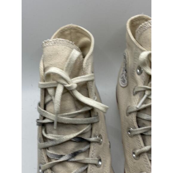 CONVERSE Unisex Adult Beige Chuck 70 Canvas All-Star Hi-Top Sneakers SZ M6/W8 - Picture 4 of 10